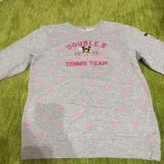 DOUBLE.B トレーナー グレー テニス柄のサムネイル