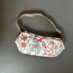レスポートサック　花柄ショルダーバッグ