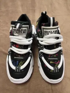【新品未使用】VERSACE JEANS COUTURE スニーカー マルチ
