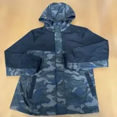 迷彩柄フード付き　ウィンドパーカー 150