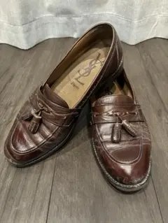 YSL Paris サンローラン タッセルローファー ブラウン