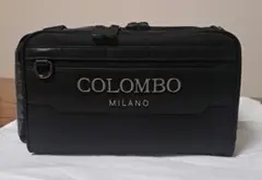 COLOMBO　MILANO　ダブルファスナー　セカンドバッグ