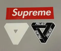 PALACE SKATEBOARDS トライアングル ステッカー 2枚セット - メルカリ
