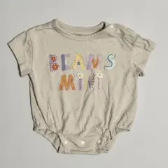 〜6/7限定値下げ BEAMS mini フラワーロゴ ロンパース 70cmのサムネイル