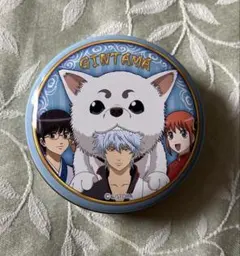 銀魂 TSUTAYA レトロアート 缶バッジ 坂田銀時 神楽 志村新八 - メルカリ