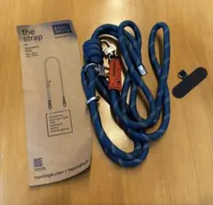 週末セールTopologie 8.0mm Rope Strap 150cmブルー