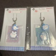 ちいかわ　一番くじ　銭湯ラバーチャームコレクション　ハチワレ　モモンガ