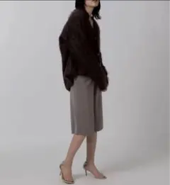 美品Chaos カオス　シルクコンショートパンツ　グレーのサムネイル