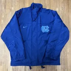 NIKE ナイキ　ナイロンジャケット スタジャン　ノースカロライナ 90年代 NIKE TEAM ナイキ NORTH CAROLINA チーム ウールスタジャン 袖