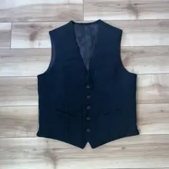 ORIHICA インナーダウンベスト M ダークネイビー ジレ 軽量 きれいめ