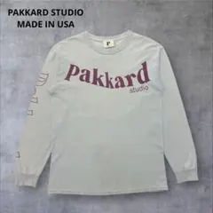 PAKKARD STUDIO USA製 両面右袖プリントロンT Mのサムネイル