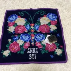 ANNA SUI タオルハンカチ　シェニール織