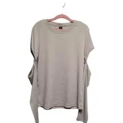 DAZY レディース 長袖カットソー Tシャツ カットアウトスリーブ M