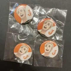 ジャンプショップ　ハイキュー　特典　缶バッジ　宮侑