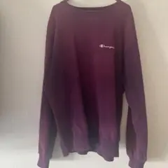 champion authentic トレーナー　パープル