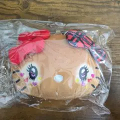 公式)サンリオ コギャルキティ アクセサリーポーチ【チェックリボン】