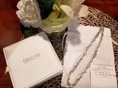 極美品★blanc iris/ ブランイリスB chain ネックレス blanc iris（ブランイリス）の「【blanc iris/ ブランイリス】B chain