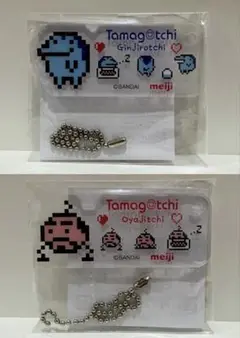 たまごっち コラボアクリルキーホルダーおやじっ ちぎんじろっち明治