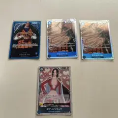 ワンピースカードゲーム スタートデッキ 王下七武海 クロコダイル ハンコック