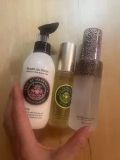 新品ローズドマラケシュ 洗顔/美容水/美容液/ヘアボディワックス 豪華4