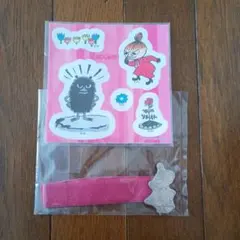ムーミン ウォールステッカーとランチベルト　非売品
