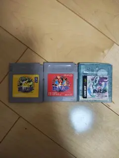 ゲームボーイ　カラー　ソフト　ポケットモンスター 3本セット
