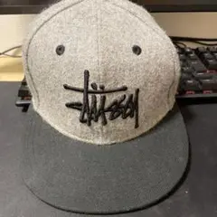 Stüssy 9FIFTY スナップバックキャップ ウール　グレー/ブラック