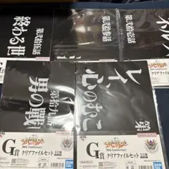 一番くじ　エヴァンゲリオンG賞5枚セット