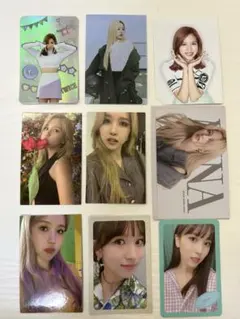 TWICE ミナ　トレカセット9枚（おまけつき）