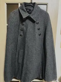 美品 A.P.C ケープ グレー サイズM
