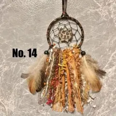 No.14 ♡ ヒョウ柄cat ×ドリームキャッチャー