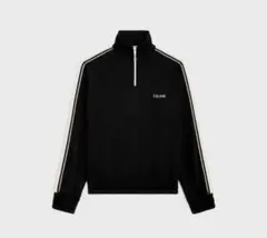 CELINE セリーヌ ハーフジップジャージージャケット ブラック XLのサムネイル