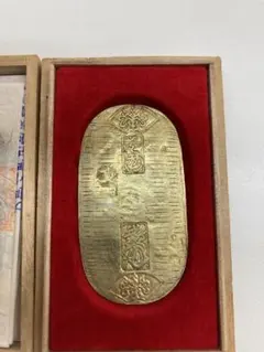 希少極美品！ 大清 乾隆年造 十分金 丸形金塊 貿易銀 中国古錢 海外