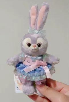 お顔厳選！　ステラルー　20周年　カラフルハピネスぬいぐるみバッジ