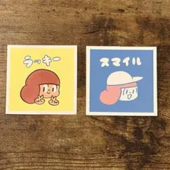 マムアンちゃん ステッカー 2枚セット