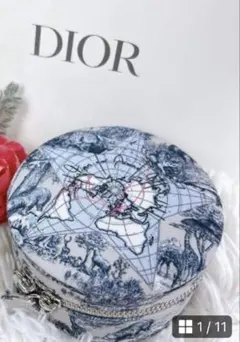 DIOR トラベル ジュエリーケース ラウンド型のサムネイル
