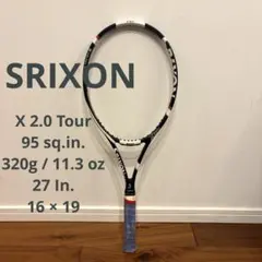 スリクソン X 2.0 Tour グリップ2 硬式テニスラケット SRIXONのサムネイル