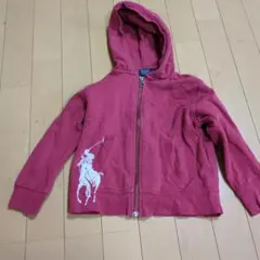 Polo by Ralph Lauren 赤 パーカー 100
