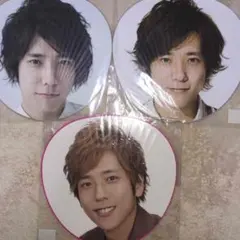 嵐 二宮和也 ジャンボうちわ セット