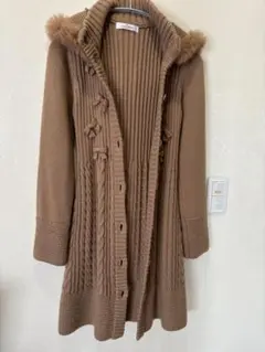 ✨GALLERY VISCONTI フード付きロングカーディガン✨