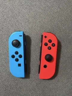 Nintendo Switch ジョイコン 青と赤 ジャンク - メルカリ
