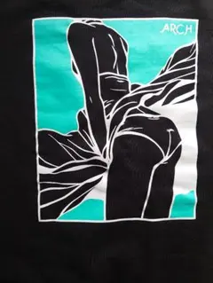 ARCH A-PLANTS　パンTスウェット　ブラック☓ブルー　XLサイズ