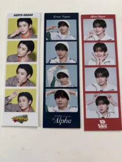 なにわ男子 フォトカード 長尾謙杜くん