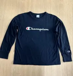 Champion ブラック 長袖カットソー 160