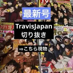 TravisJapan ザテレビジョン TVガイド テレビファン 切り抜き ⑳