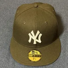 New Era ニューヨーク・ヤンキース 59FIFTY キャップ ブラウン