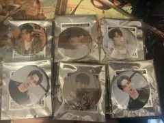 seventeen カフェ　ミンギュ　缶バッジ 6個セット