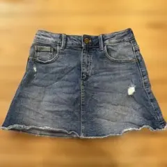 ZARA デニムスカート　サイズ9 134センチ