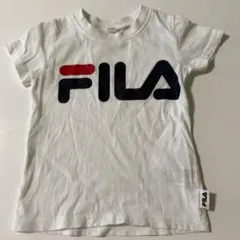 【美品】FILA ホワイト 定番　Tシャツ サイズ80のサムネイル