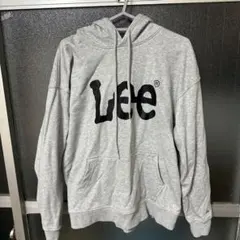 Lee フード付きパーカー Sサイズ グレー